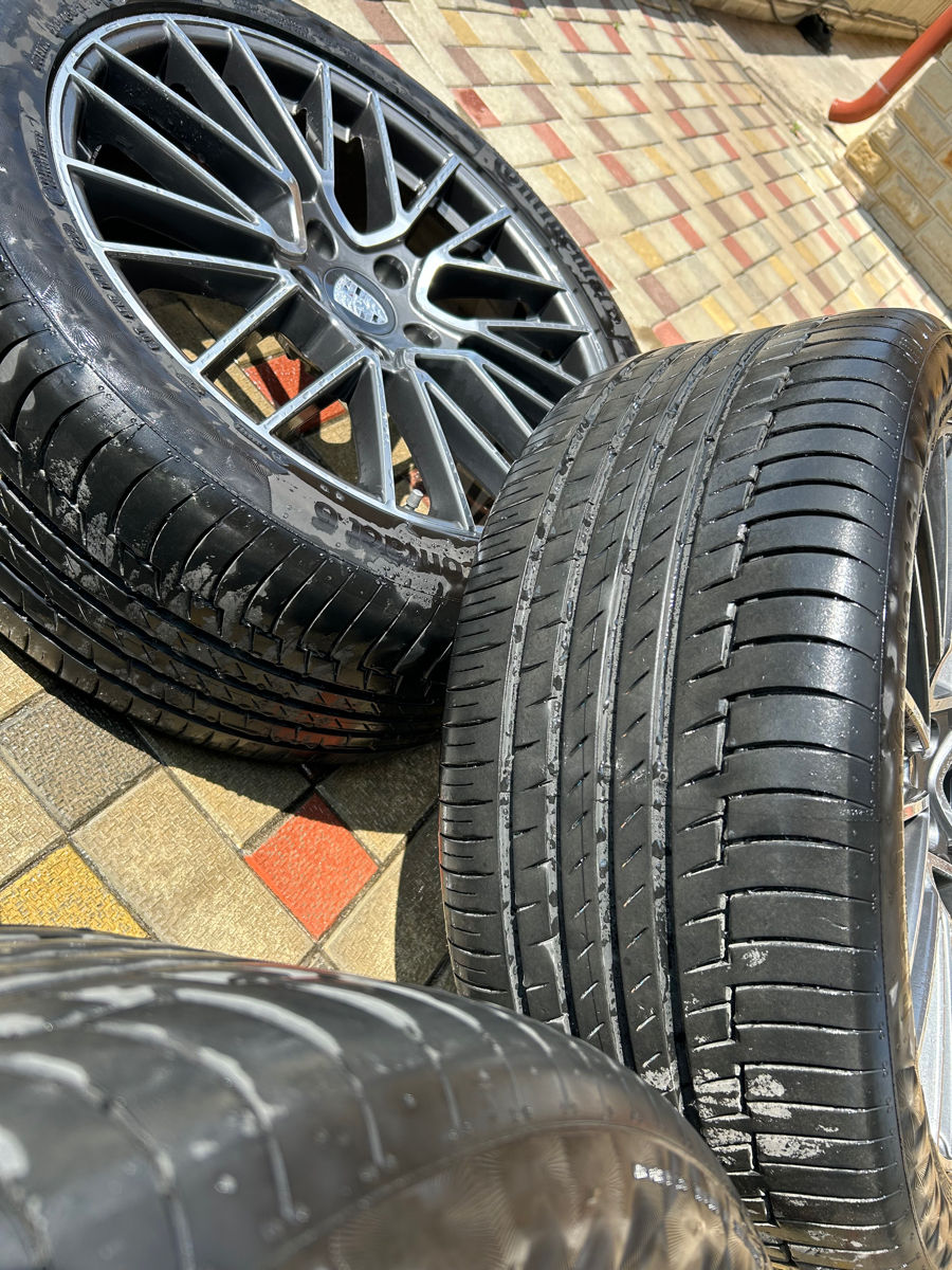 Vând Jante la 21 pentru porsche cayenne cine doreste se vând si aparte  foto 6