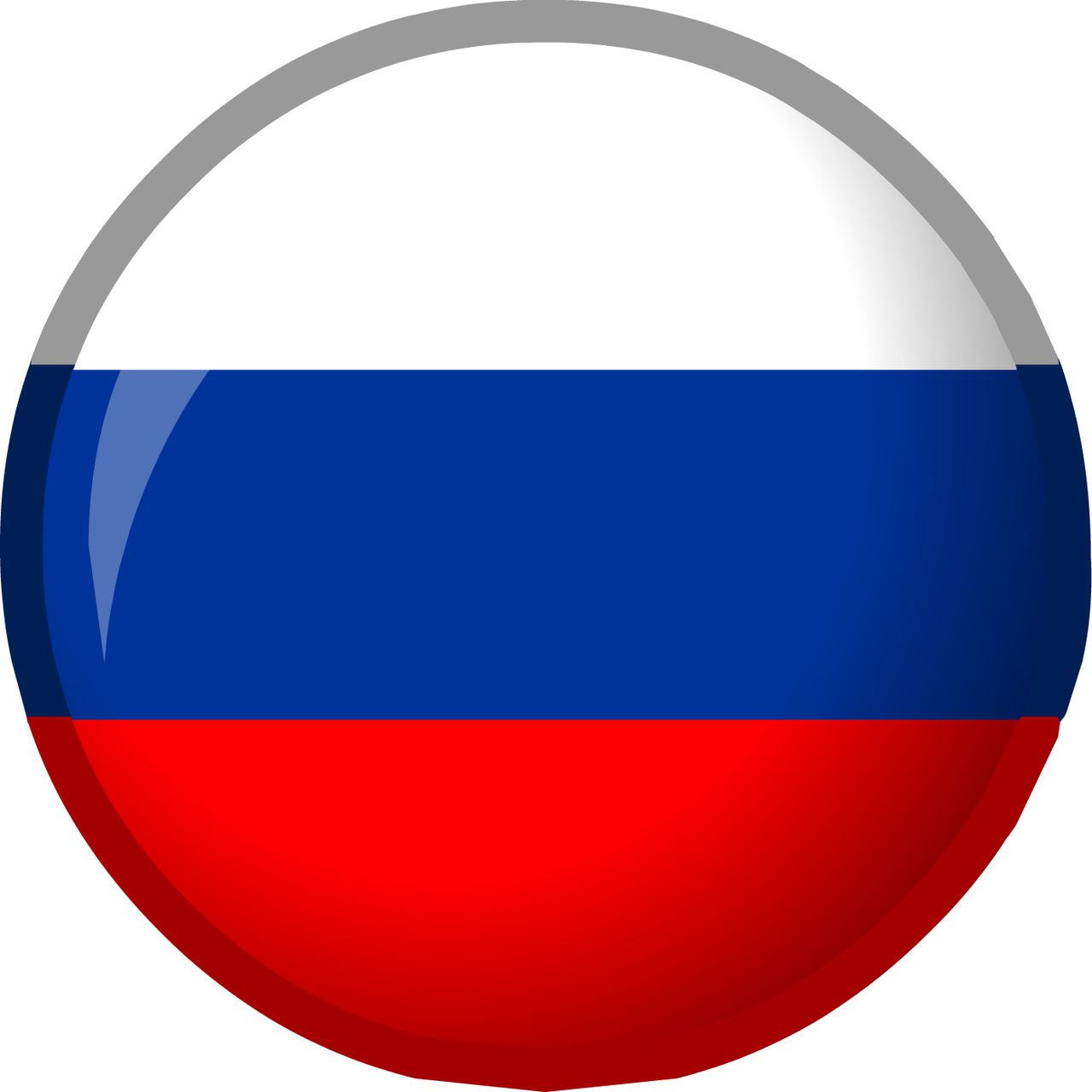 Флаг России кружок