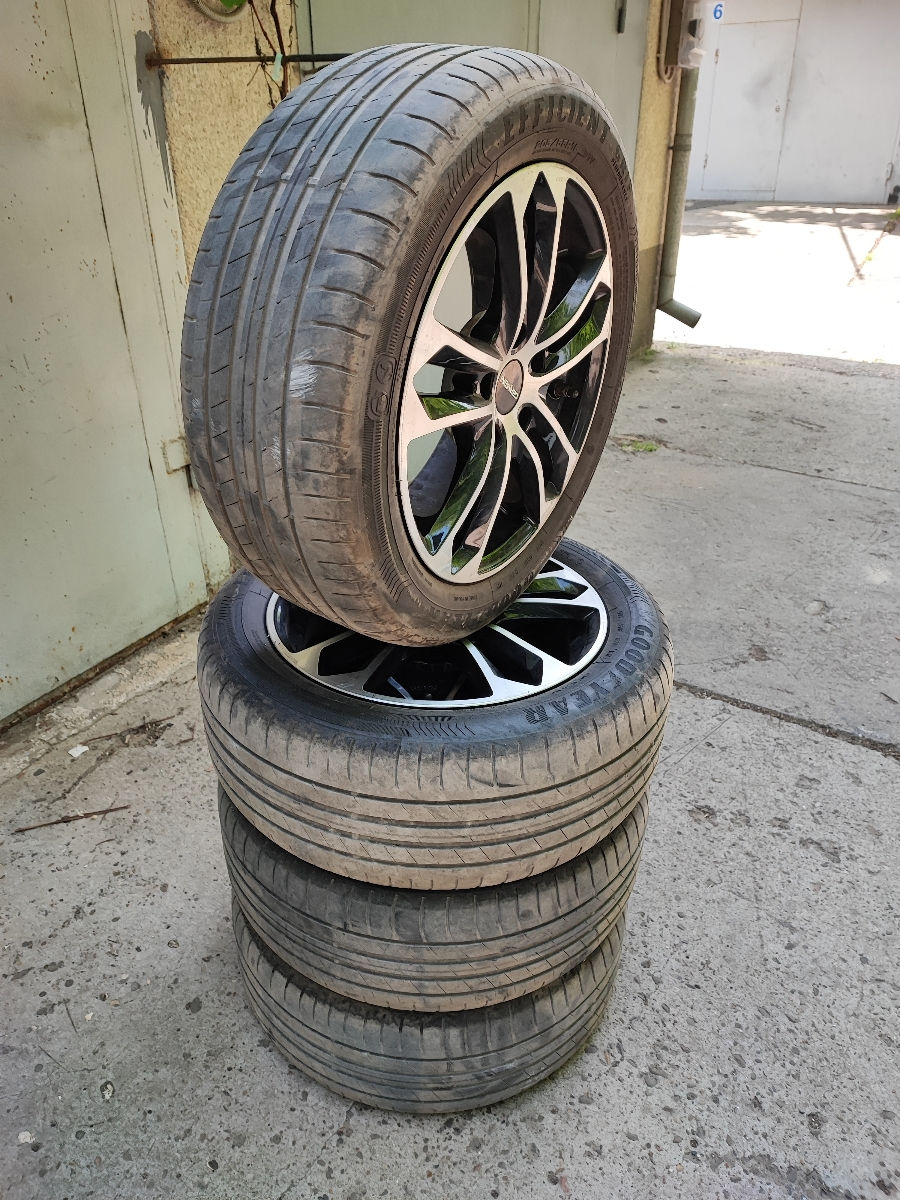 Vw Audi Seat Şkoda Mercedes 5/112/R16 anvelope GoodYear 205/55/r16 ideale aduse din Elvetia. foto 3