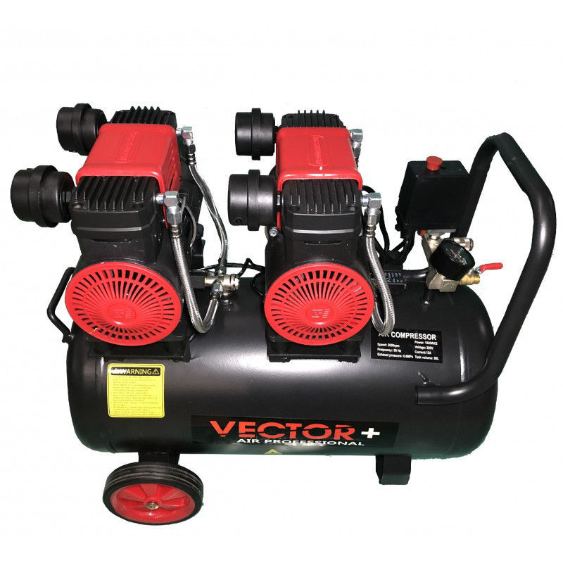 Compresor de aer Vector+ (1520Wx2)50L