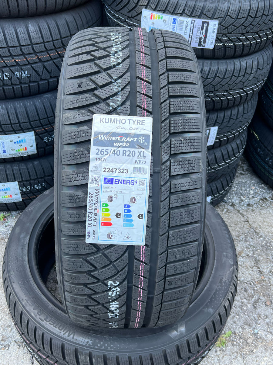 265/40 R20 Kumho Wintercraft WP72/ Доставка, livrare toata Moldova фото 0