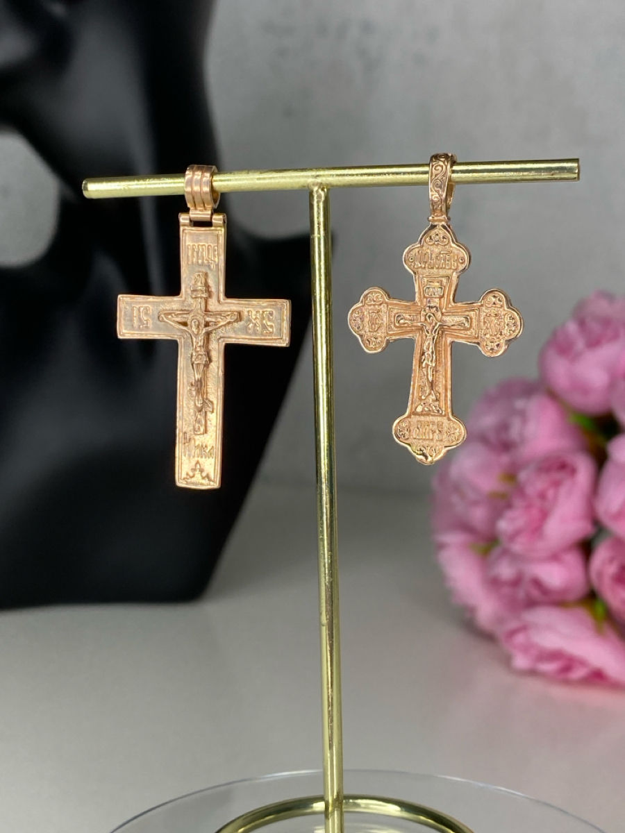Cruciulițe din aur крест  foto 2