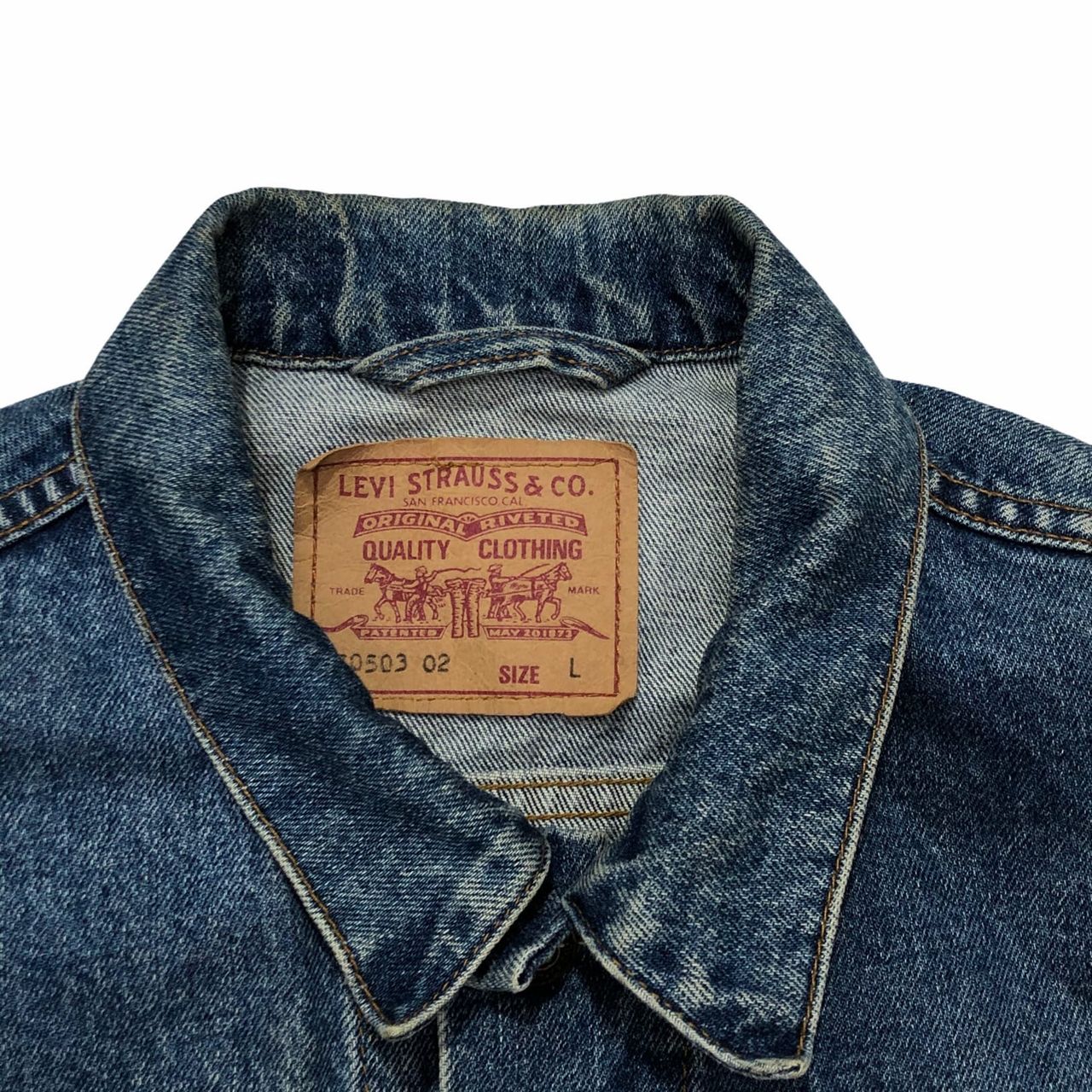 джинсовка винтажная LEVIS оригинал unisex