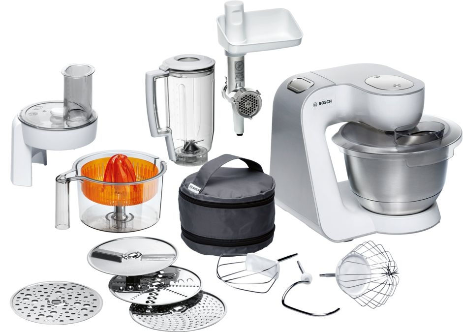 Robot de bucatarie BOSCH MUM58259, vas 3.9l, blender 1.25l, 1000W, 7 trepte viteza.Promo! foto 0