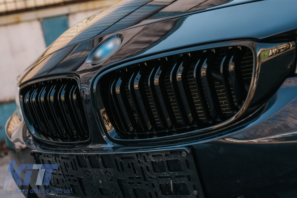 Grile M Nari BMW Seria 4 F32 F33 F36 (2013-03.2019) Negru Lucios foto 2