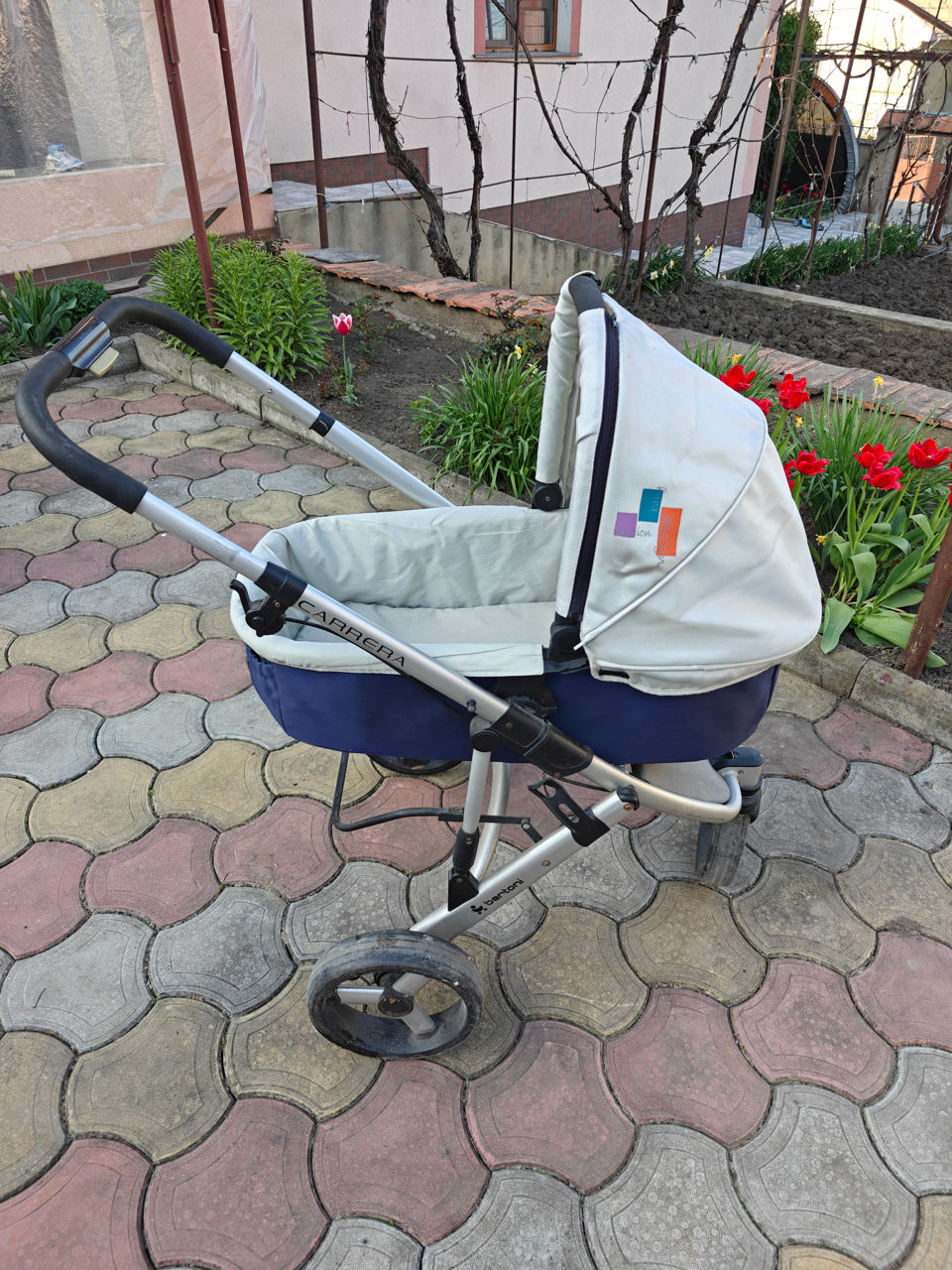 Carucior Bertoni Carrera 2 în 1 foto 2