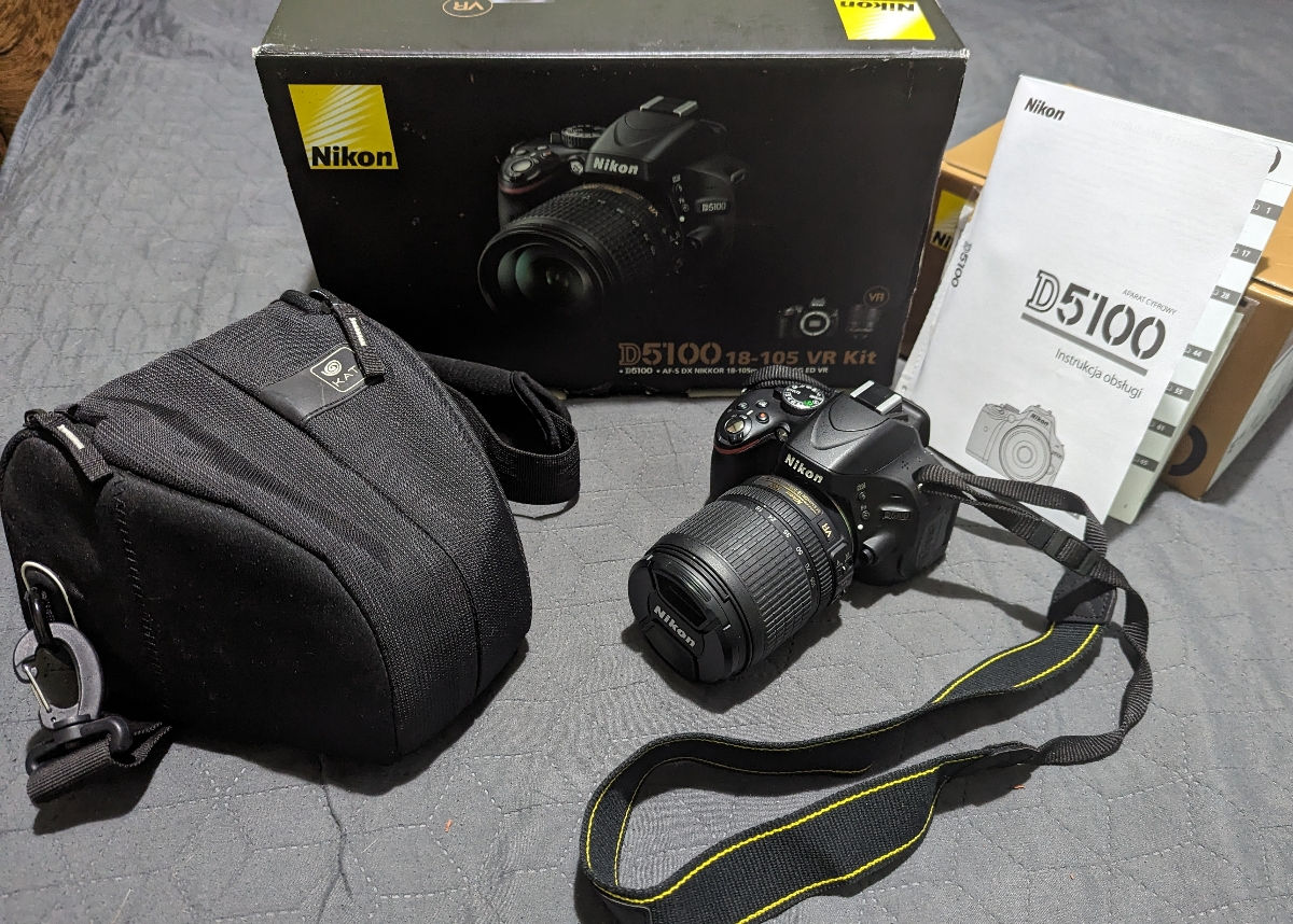 Nikon D5100 18-105 VR Kit