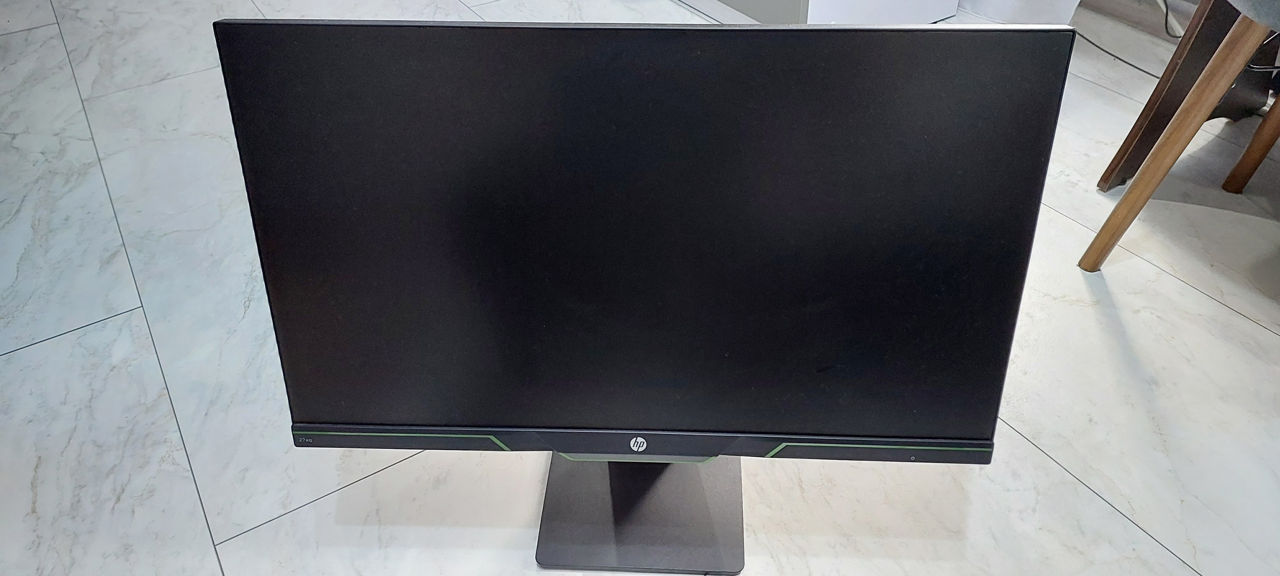 Игровой Монитор HP 27xq 2K, QHD (2560x1440) 27inch, 144Hz,  AMD Freesync Premium,Время отклика 1ms фото 0