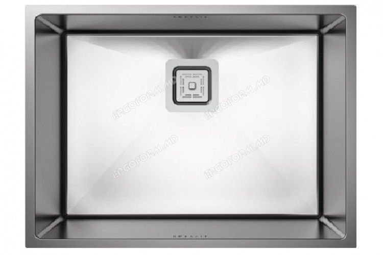 Chiuveta Fabiano Quadro 53 R10 Inox cu montare sub blat. Кухонная мойка под столешницу Quadro. foto 1