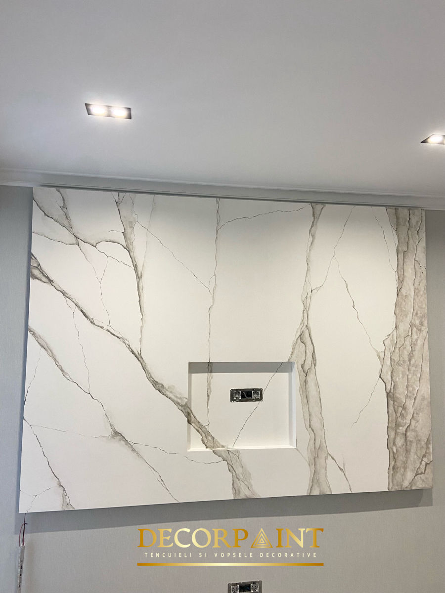 Tencuiala si vopsea decorativa. Finisaje decorative декоративная штукатурка. фото 8