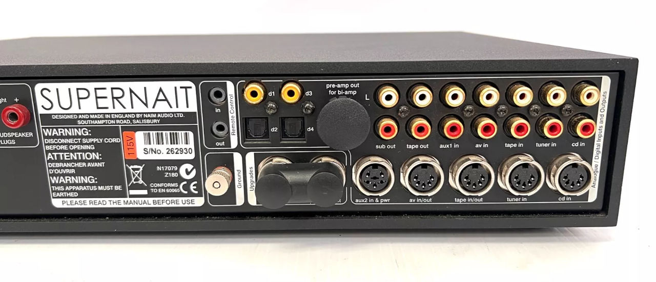 Naim Supernait Integrated Amplifier with Remote / Hi End / Made in UK фото 6