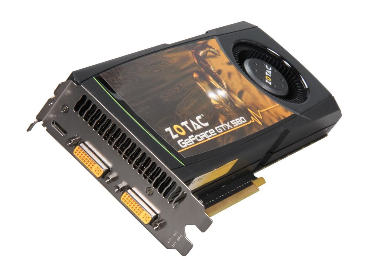 Zotac GTX 580 3GB GDDR5 384Bit 1800 lei