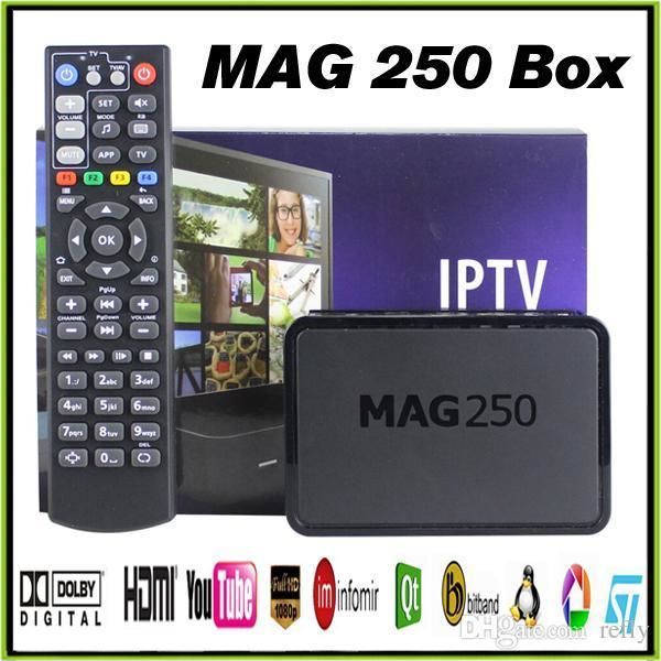 IP TV BOX MAG 250 / широкополосный маршрутизатор с 4 портами LAN + 1 ...
