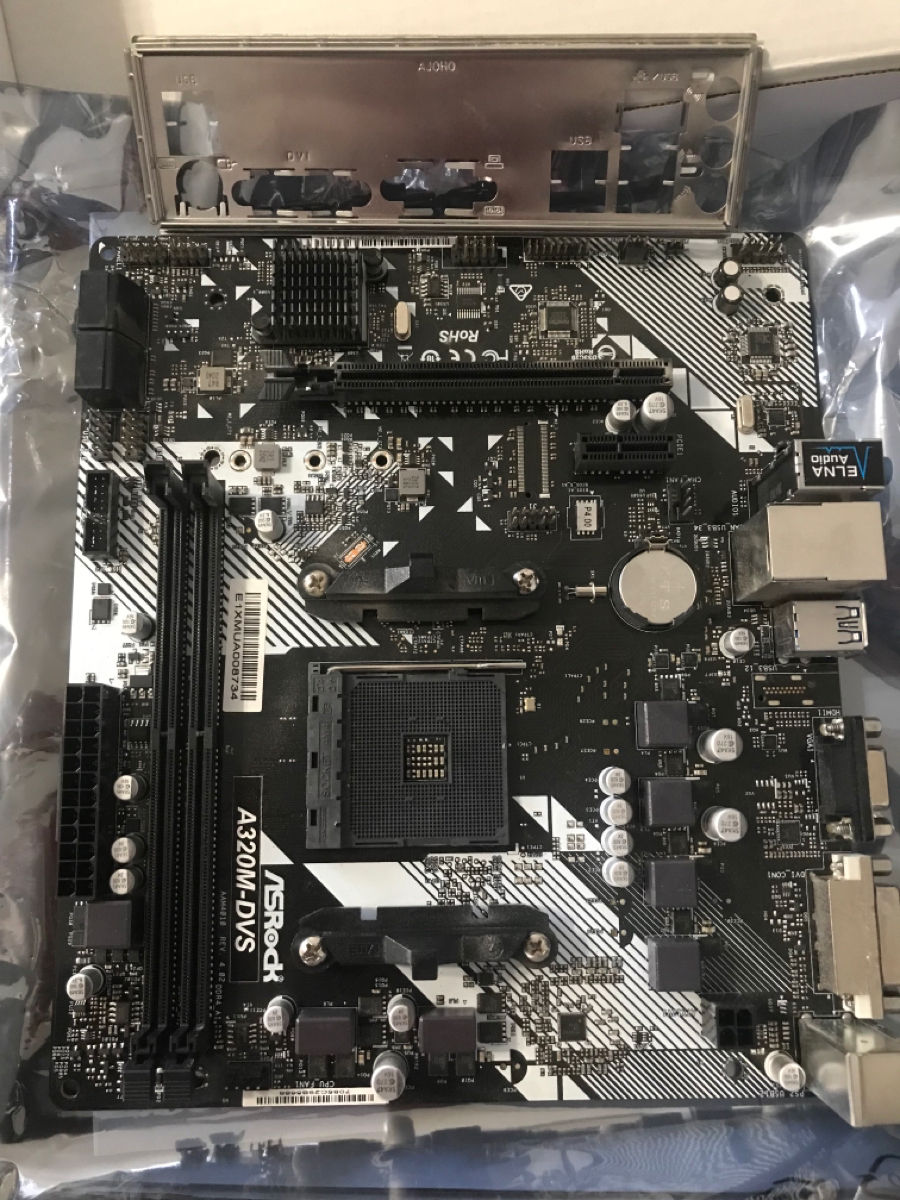 Материнская плата ASRock A320M-DVS