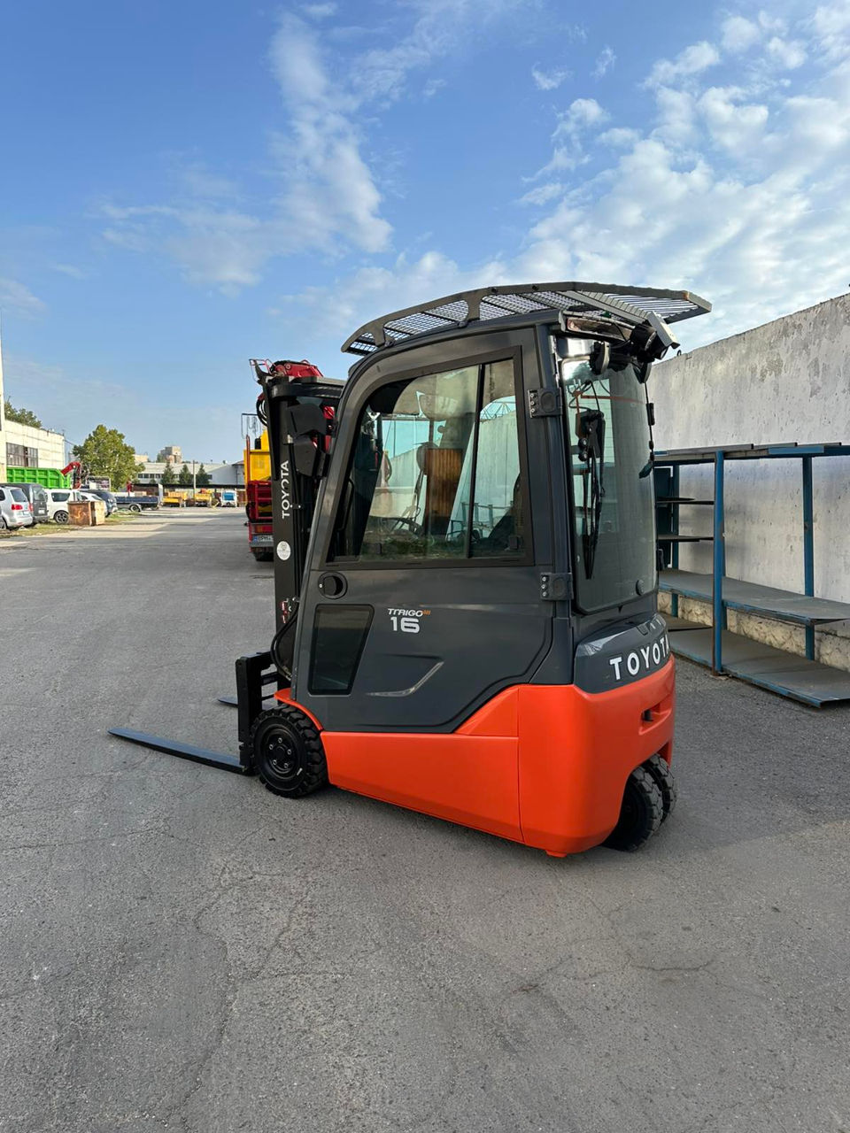 Electrostivuitor Toyota 1.6t/ Электропогрузчик Тойота 1,6т foto 6