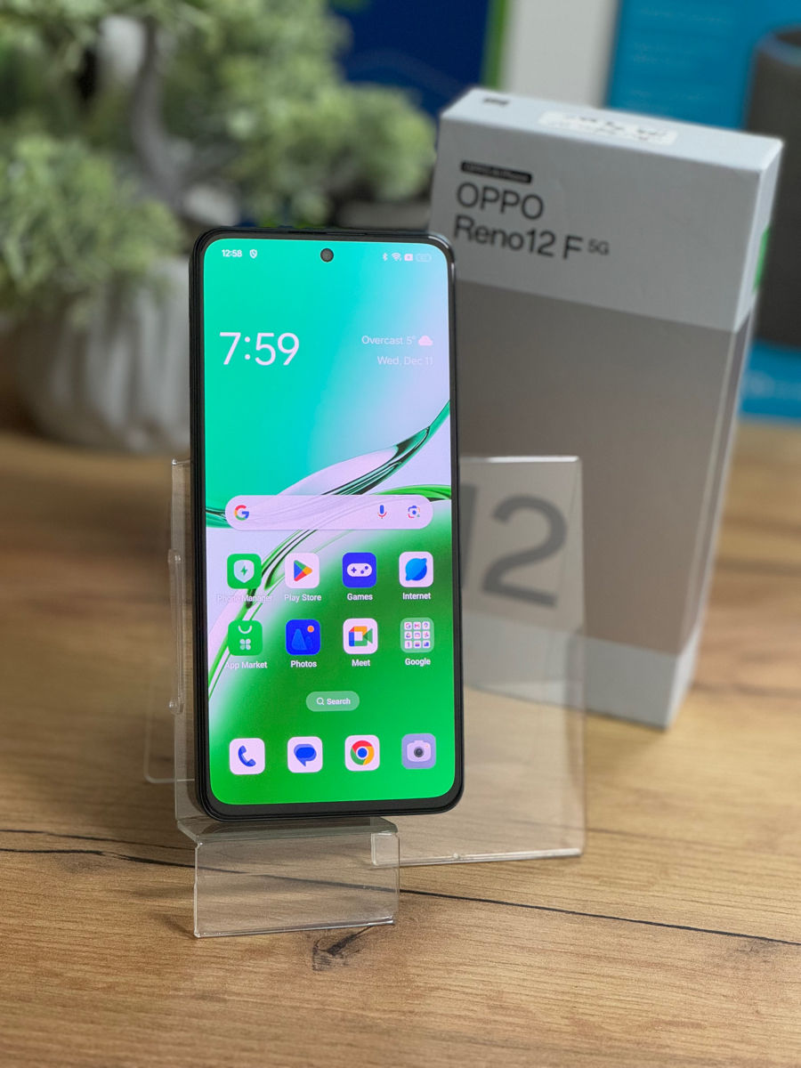 Oppo Reno 12F 8/256gb ca nou ! 6.67" Amoled 395 ppi Snapdragon 685 foto 1