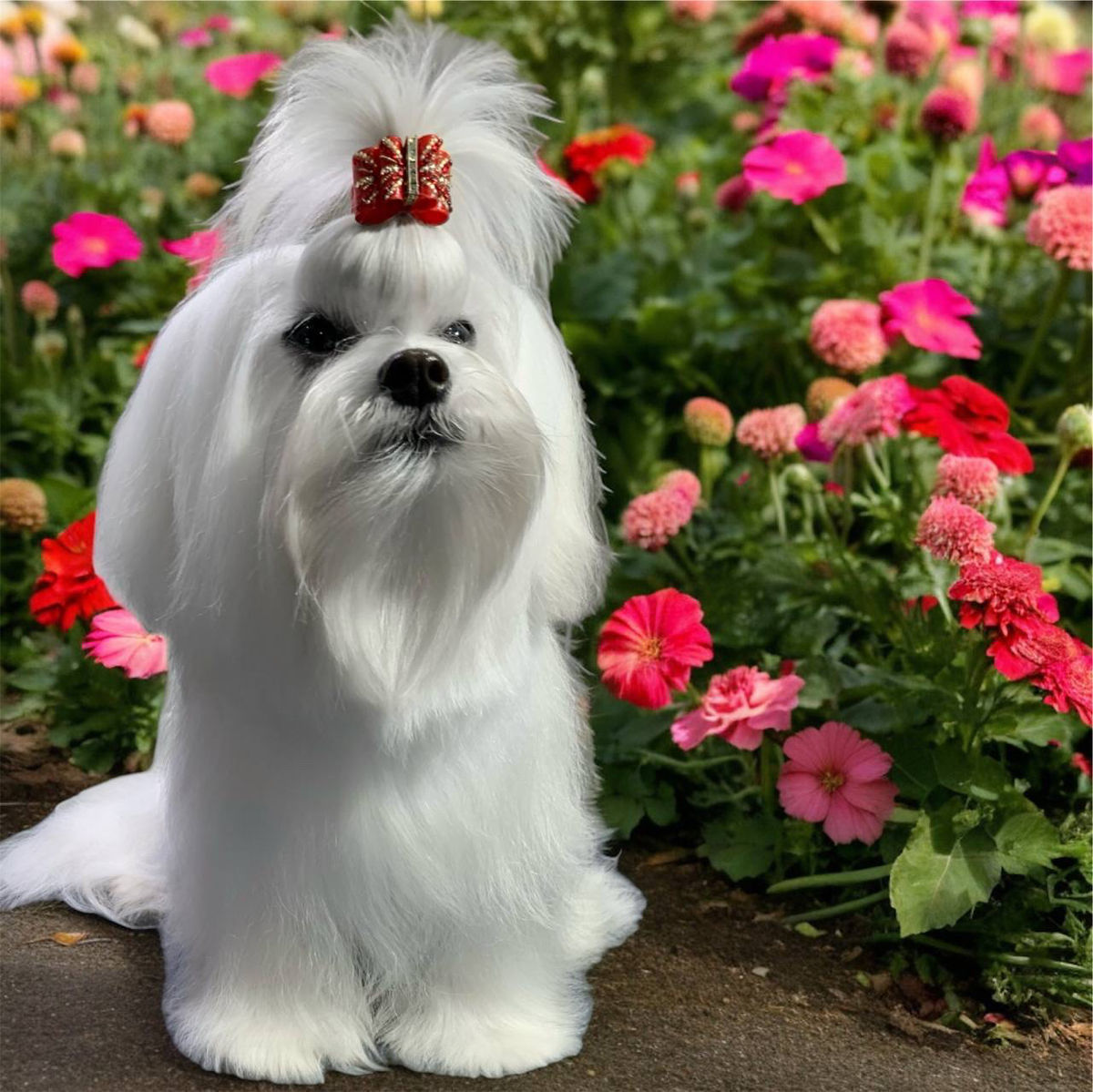 Мальтийская болонка(bichon maltese)