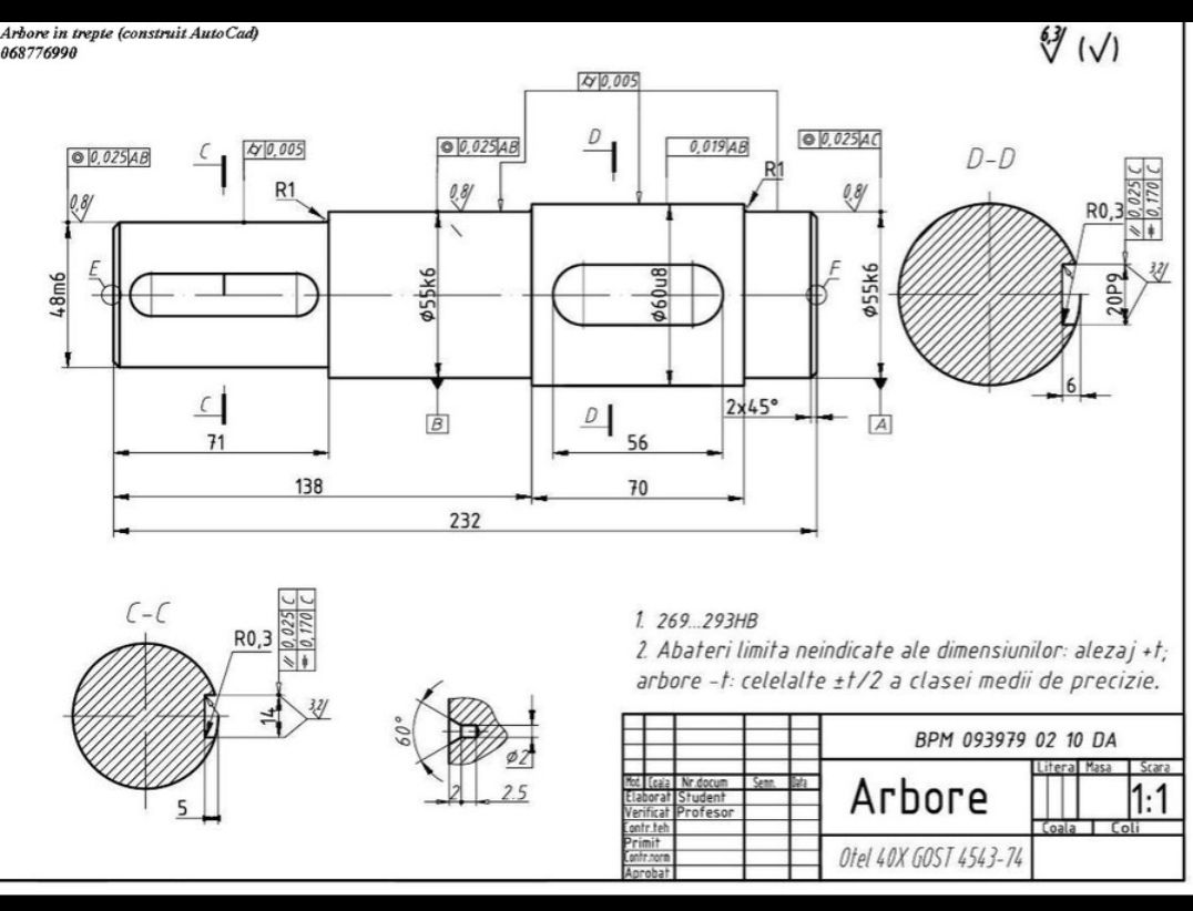  PDF sau JPG în AutoCAD (DWG) cu îmbunătățirea grafică și a desenului detaliat foto 1