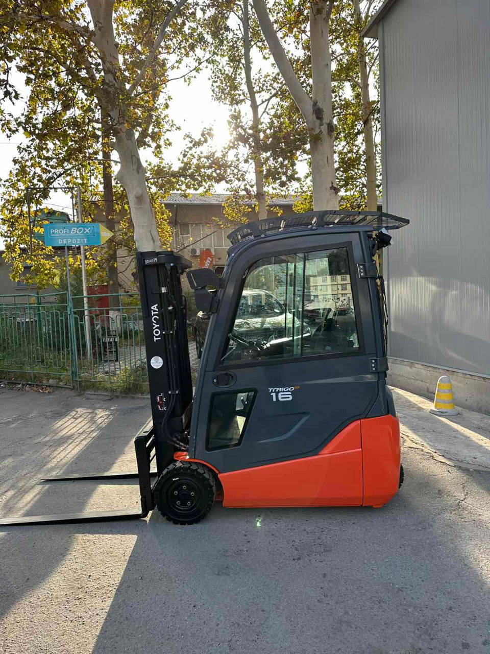 Electrostivuitor Toyota 1.6t/ Электропогрузчик Тойота 1,6т foto 9