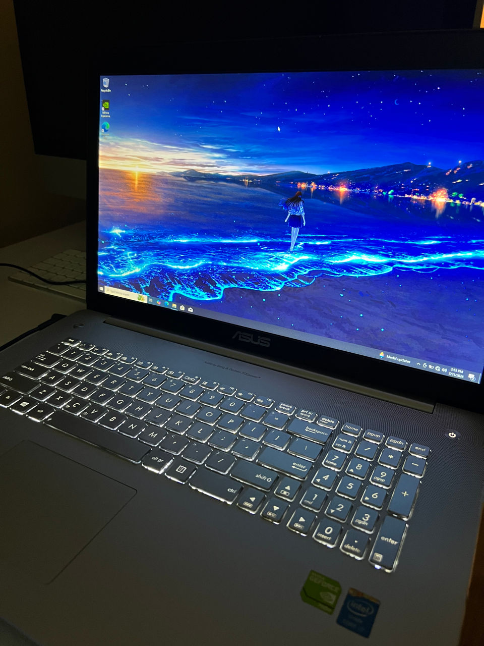 Intel Core I7 / Nvidia Geforce 2gb /asus 17.3'' Ips Fullhd / / 12 Gb ...
