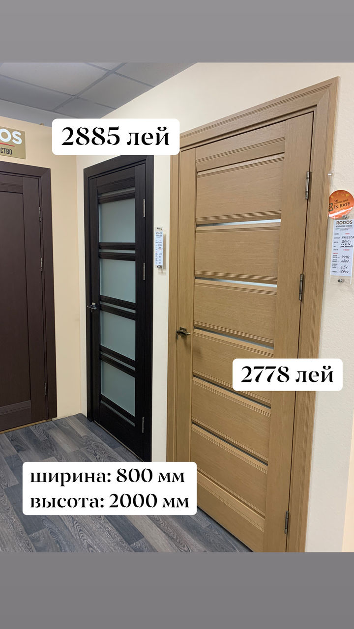 -60% Распродажа межкомнатных дверей -60%. цена от 2700лей фото 12