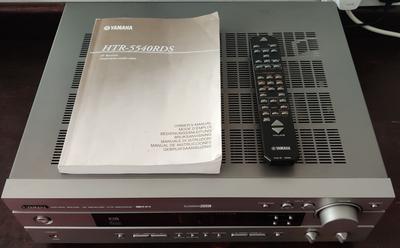 Yamaha HTR-5540RDS Как новый в идеальном состояний фото 0