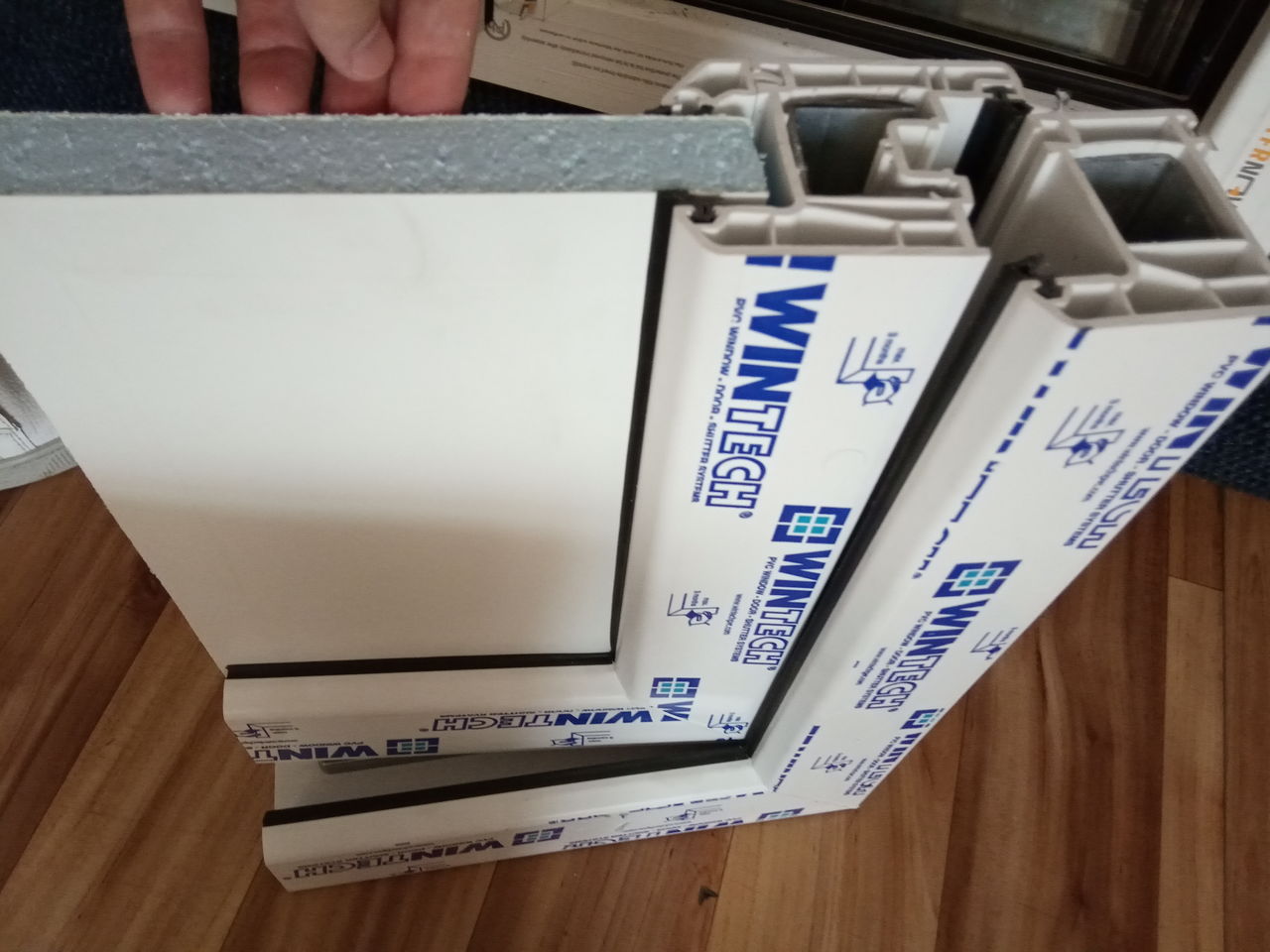 Окна двери пвх профиль Wintech 5 камер - дешевле чем 3 камерные окна ...