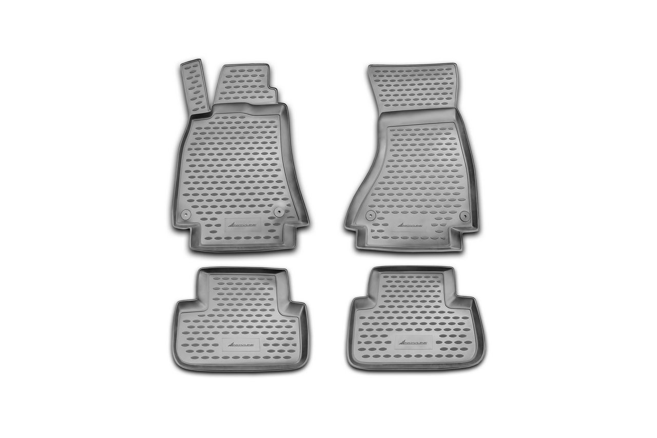 Audi A4 2008-2015 (B8). Covorase din poliuretan pentru interior. foto 0