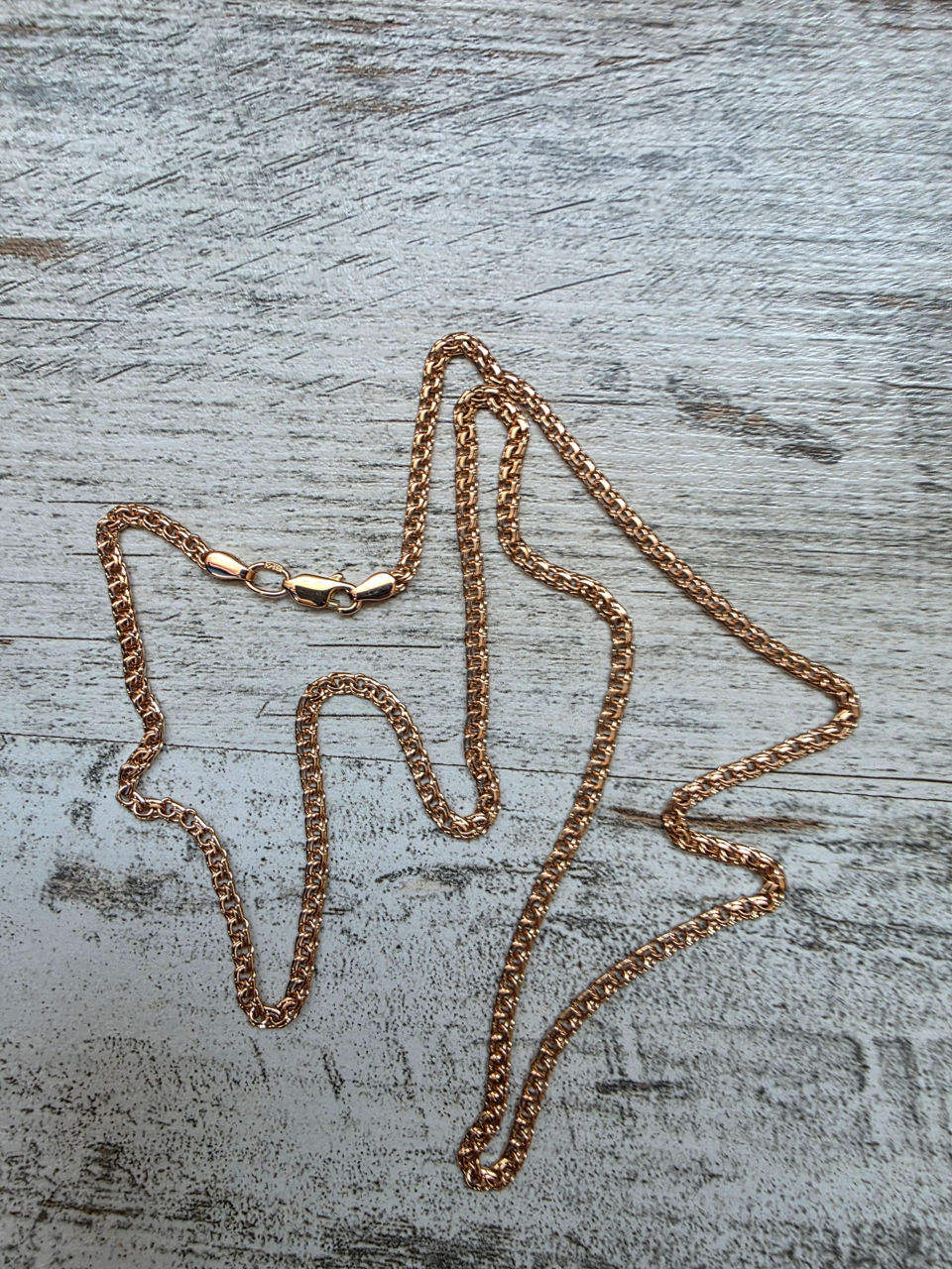 Aur lant bismarc proba 585 aur rusesc 10.80 grame lungimea 60 cm foto 4