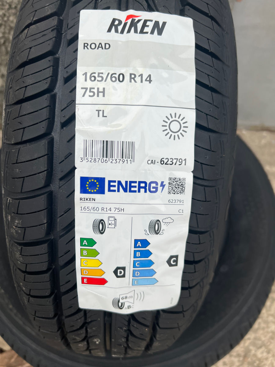 165/60 R14 Riken Road (Michelin Group)/ Доставка, livrare toata Moldova 2024 foto 1