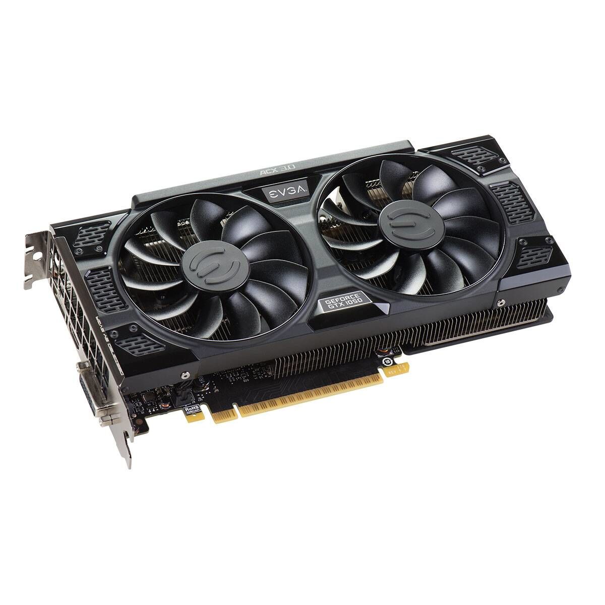 б/у EVGA GTX 1050 SSC Gaming 2GB ACX 3.0