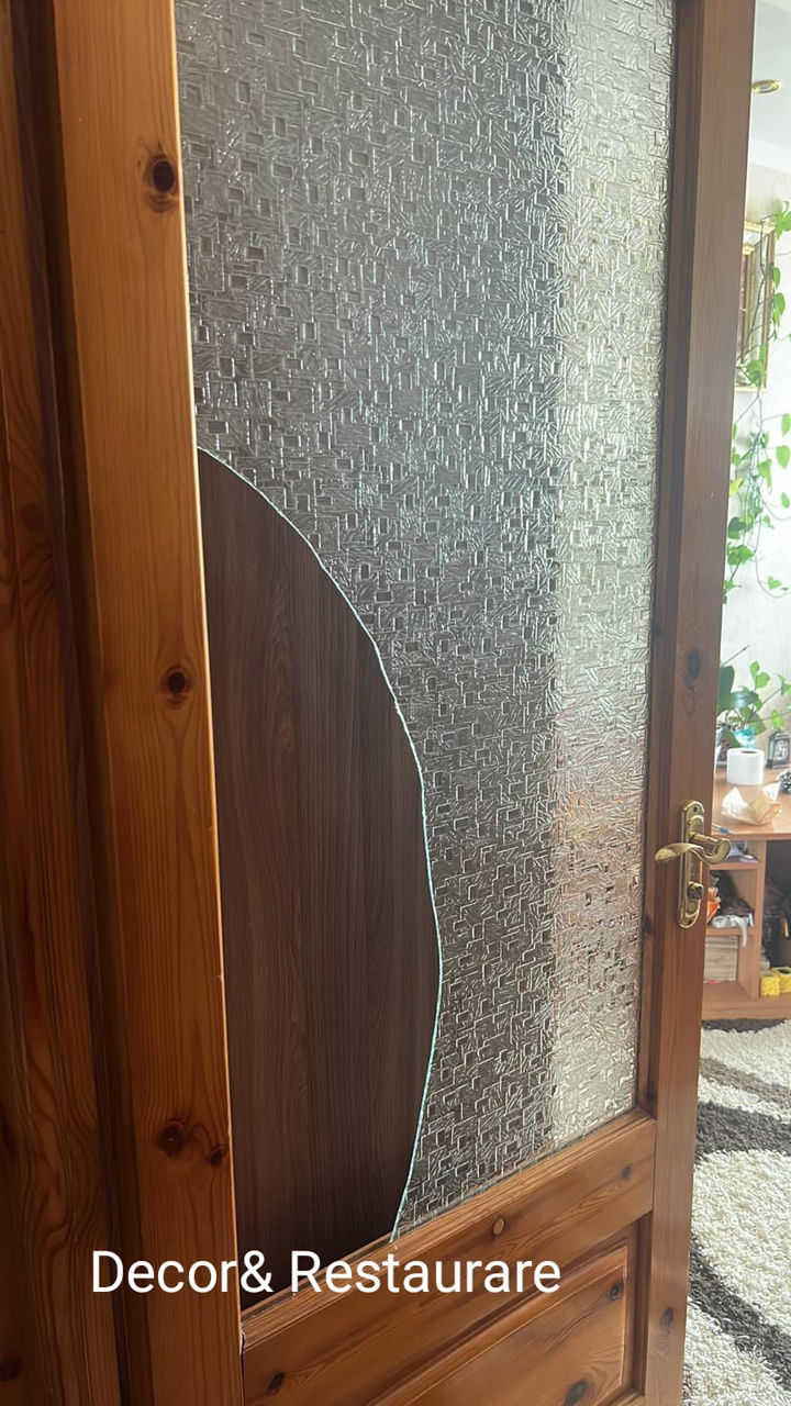 Sticla in usi, geamuri si mobila, restaurare vitralii stricate. foto 0