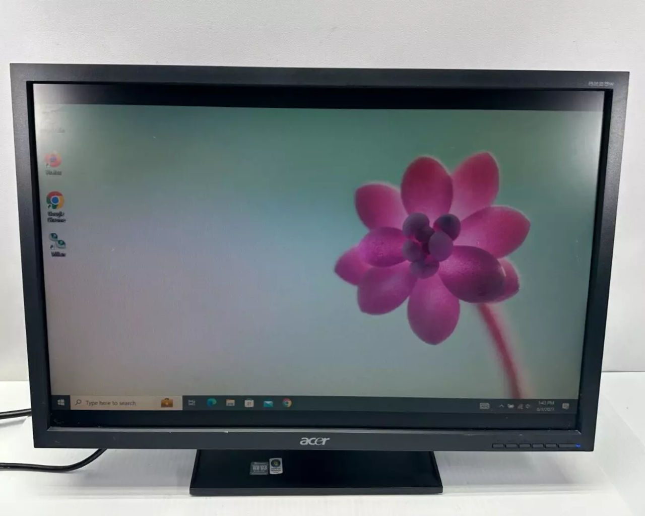23" Acer B223wv 1680x1050 Lcd Monitor foto 0
