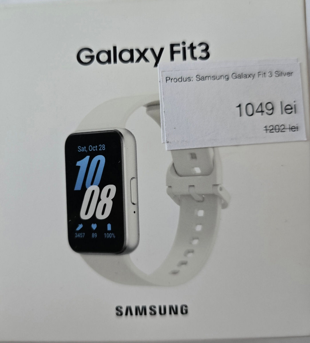 Brățară Fitness Samsung Galaxy Fit3  фото 0