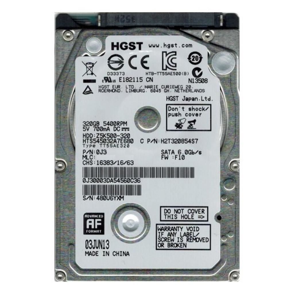 HDD WD (hgst.com), 320GB, 5400rpm, SATA III 6gb/s