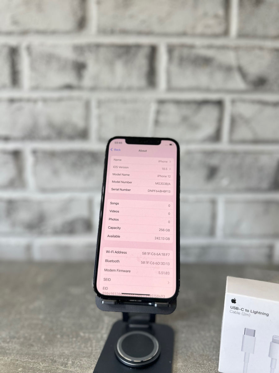 iPhone 12 256 gb Black  foto 5