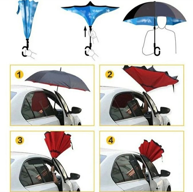 Зонт-наоборот (UP-brella) -250лей foto 3