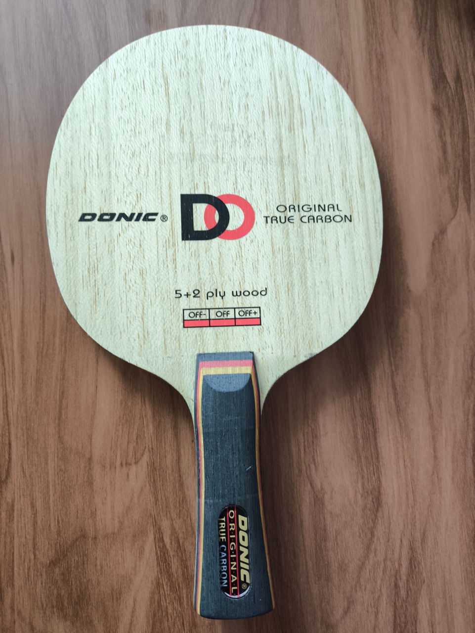 Основние для настольного тенниса. Donic Original True Carbon (FL). фото 0