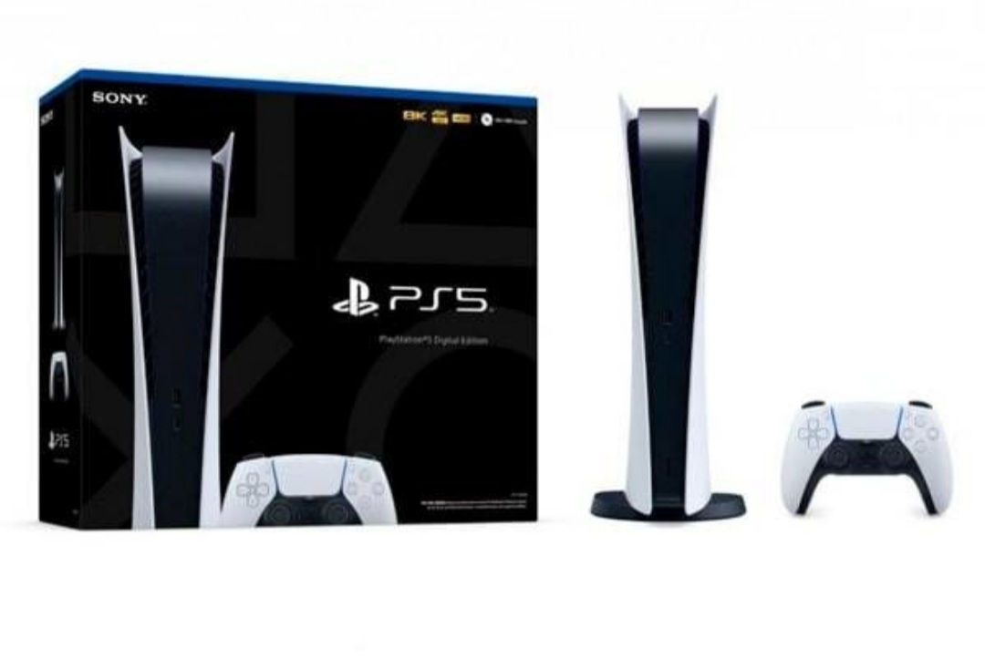 Новая sony ps5+dvd