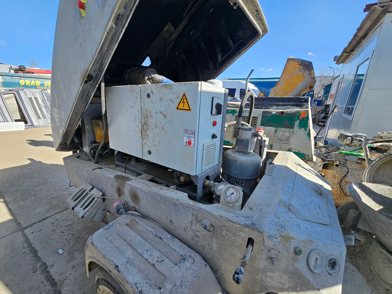 Vând pompă electrică pentru șapă ludger glaap & fritze brinkmann – ideală pentru construcții! фото 2