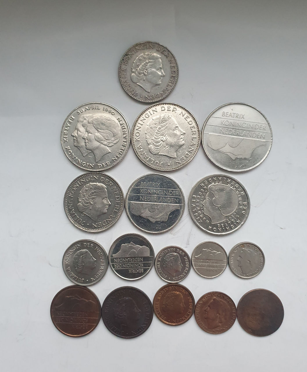 Monede Olanda, Italia, Anglia, Portugalia.  foto 1