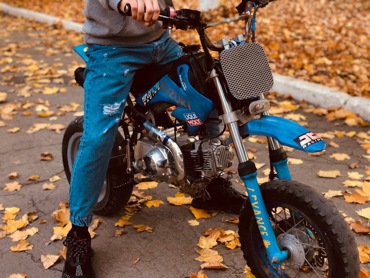 suzuki pit bike 110cc
