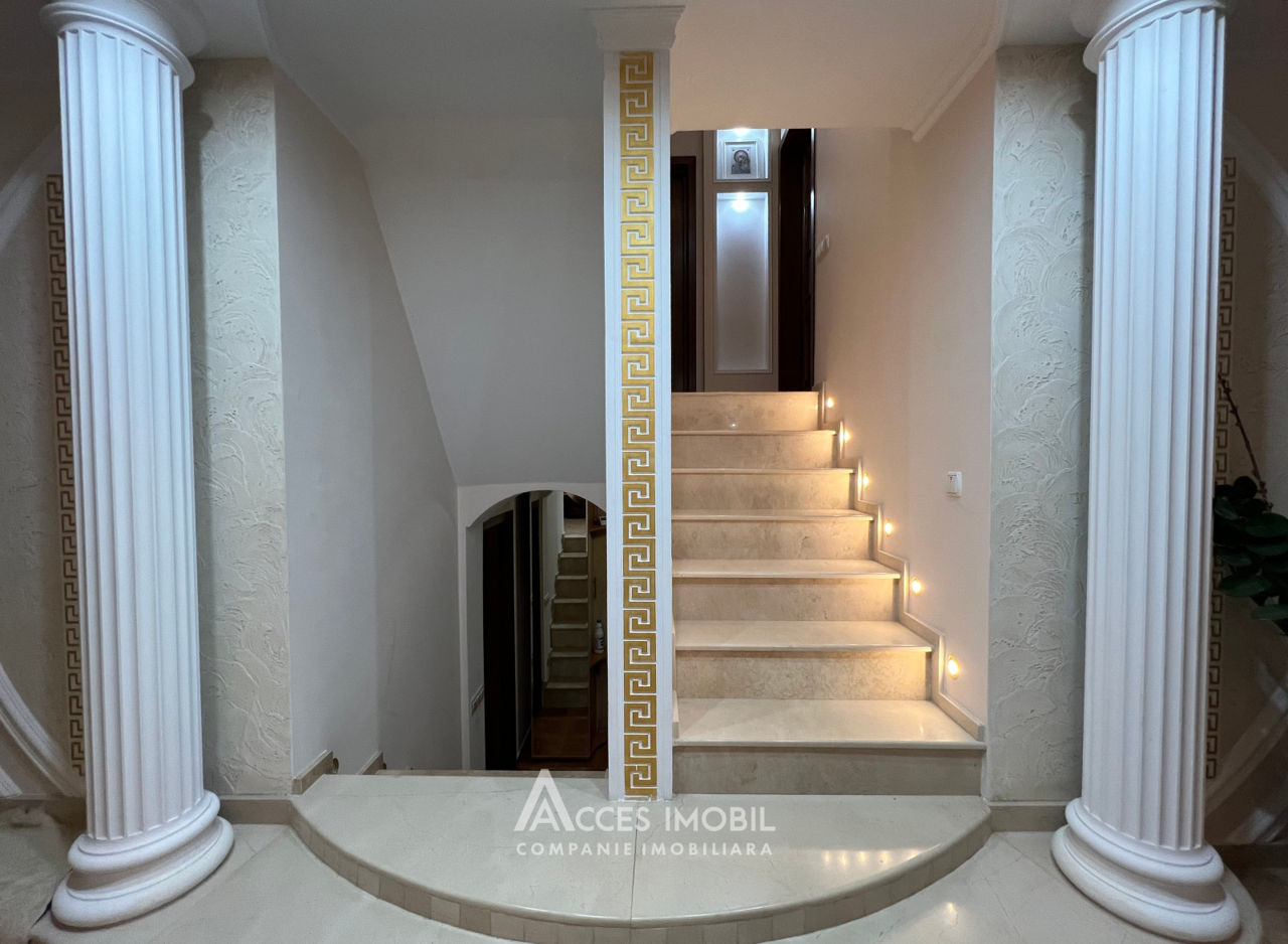 Casă în 2 nivele! str. Mihail Frunze, Stăuceni, 100m2 + 6 ari. Euroreparație! foto 16