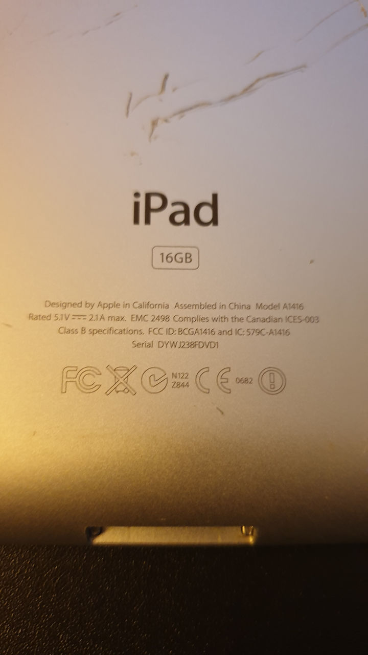 Apple iPad 3 WiFi A1416 16 ГБ (Apple iPad 3,1) foto 4