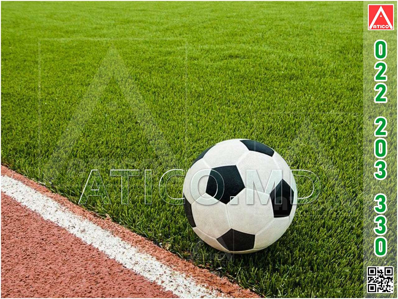 Gazon artificial pu teren sportiv. Спортивный газон синтетический. foto 2