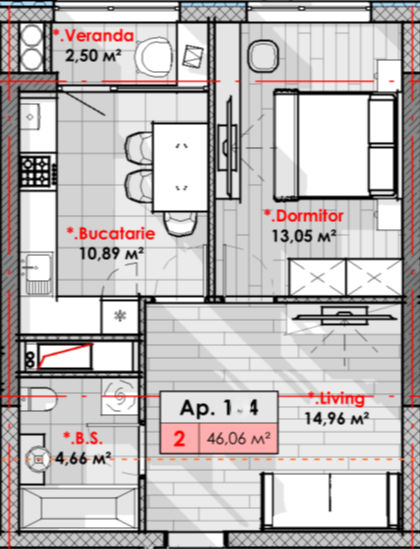 Apartament cu 1 cameră,  Râșcani,  Chișinău mun. foto 5