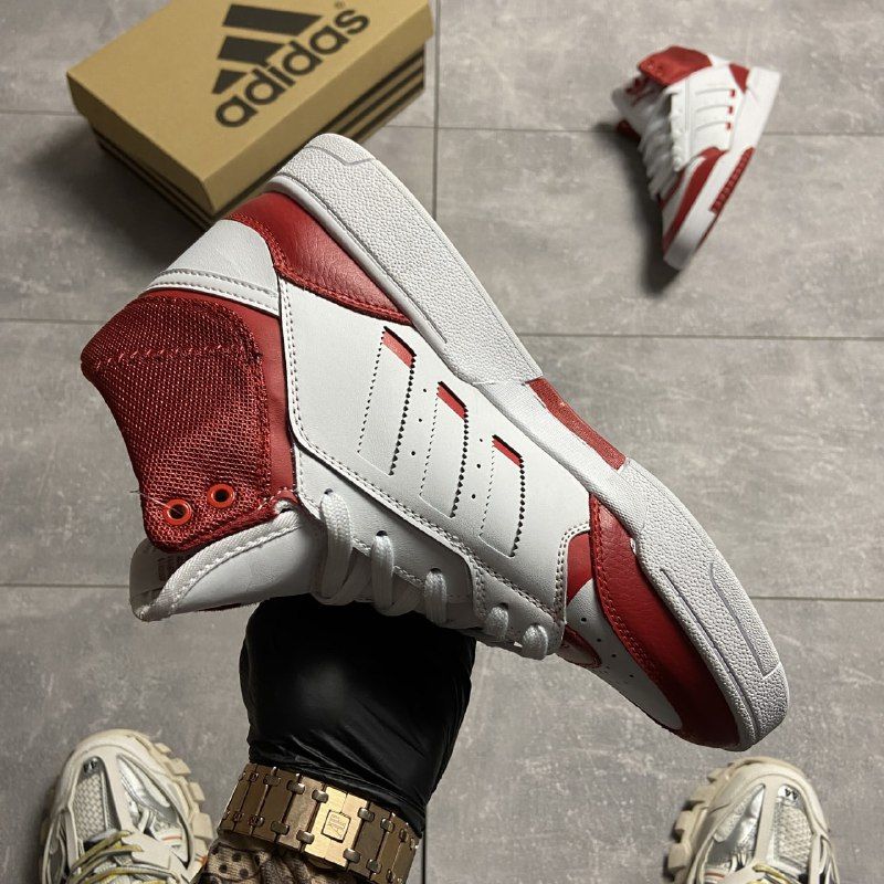 adidas drop step red