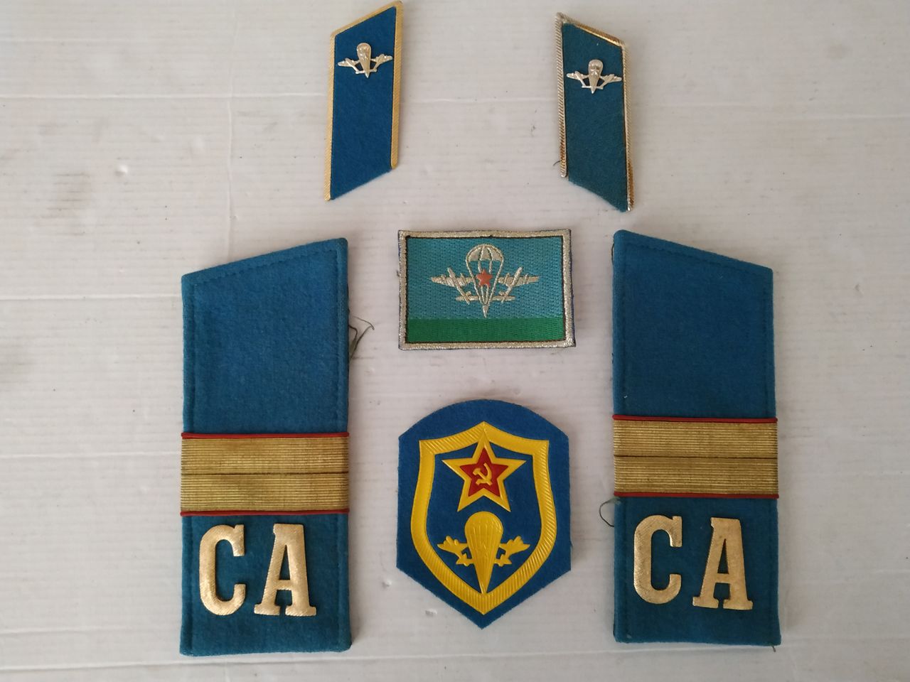 Флаги ВДВ (Воздушно-десантных Войск) и атрибутика ВДВ