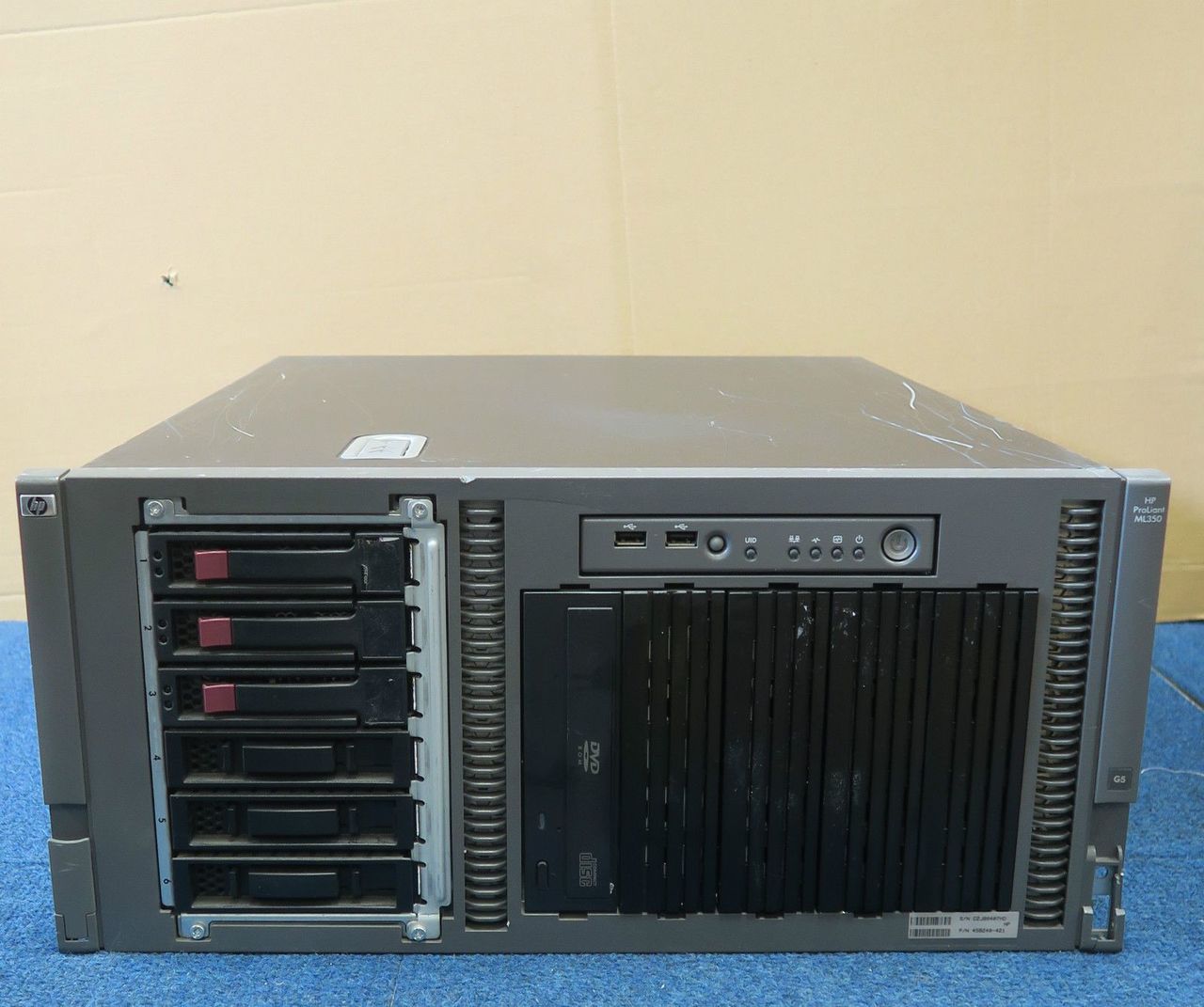 Hp proliant ml150 g5 server 2008 r2 после обновления биоса драйверов кулеры постоянно шумят