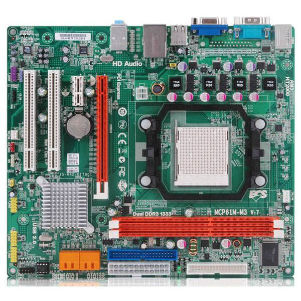ECS socket AM3 -встроенная видеокарта